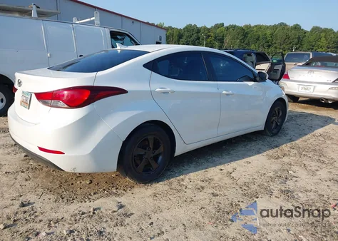 2015 Hyundai Elantra Se from USA, damaged, VIN 5NPDH4AE8FH594358